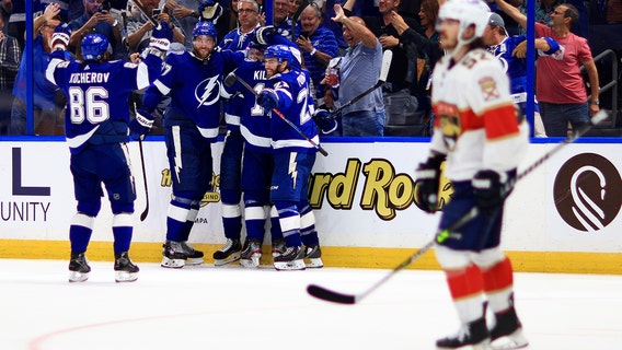Vasilevskiy, Lightning beat Panthers 4-0 to clinch Round 1