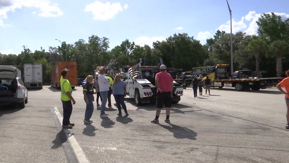 Riders remember fallen tow truck drivers, raise awareness for Florida's 'Move Over' law