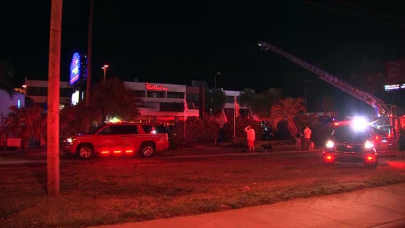 No injuries after 2-alarm fire at Clearwater motel