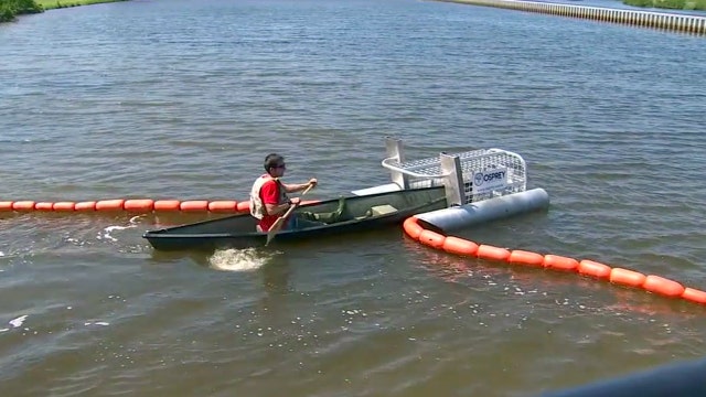 Litter Gitters deployed in Bay Area waterways to remove trash