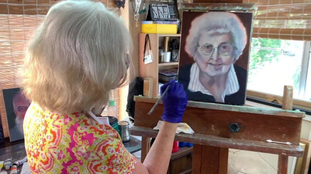 ‘Faces, not numbers’: St. Pete artist paints portraits of those who died from COVID-19
