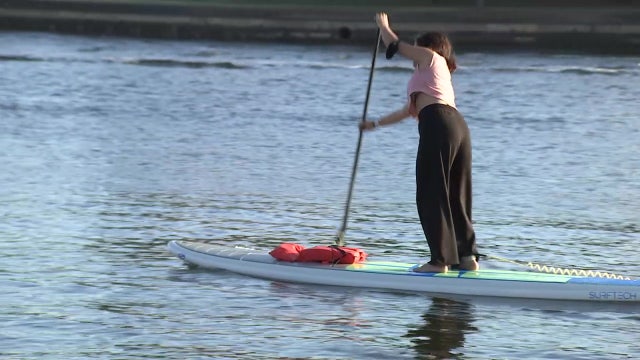 Paddlers take to the water for 24 hours to raise money for families impacted by cancer