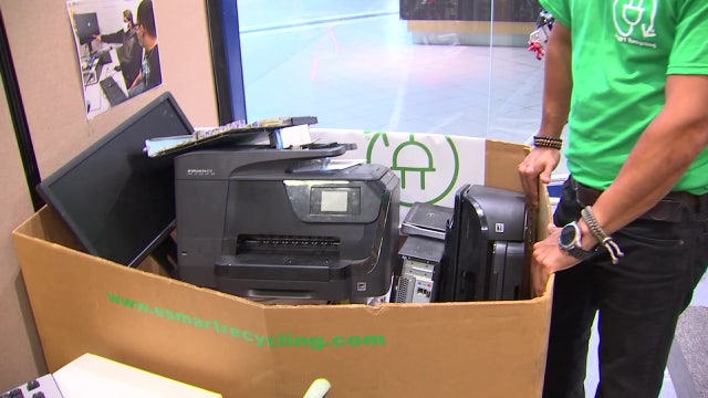 Families without access to computers benefit from recycled electronics drive