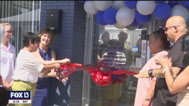 Human trafficking survivor opens pantry to help other victims