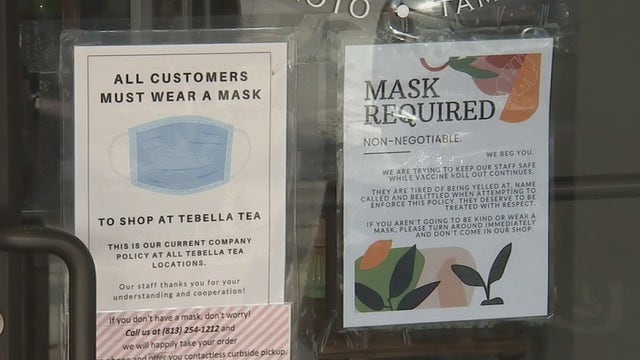 Business owners encourage kindness as mask-related aggression increases