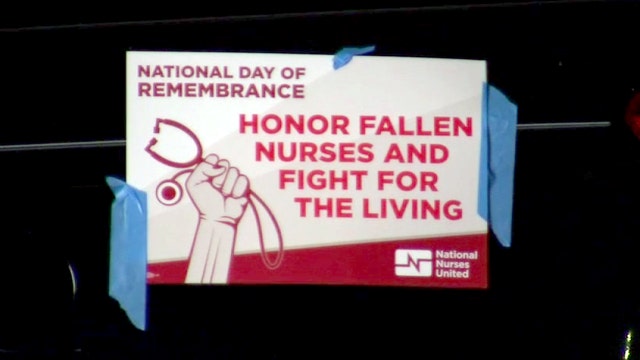 Candlelight vigil held for Bay Area nurses