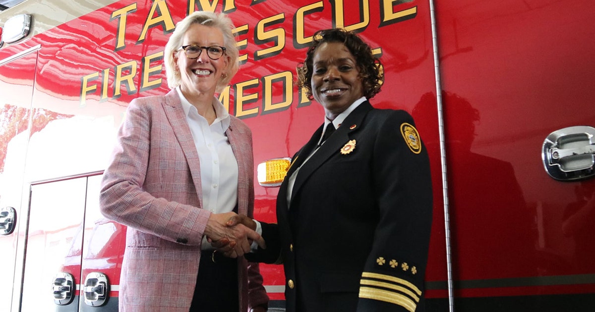 Tampa Fire Rescue welcomes first-ever female to lead department | FOX ...