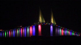 After denying initial request, FDOT allows Sunshine Skyway Bridge to light up for Pride