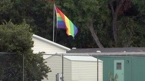 Lakeland man says mobile home park threatened eviction for pride flag