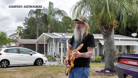 Pasco County man performs patriotic driveway concert for Memorial Day