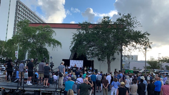 Unite Against Hate rally at The Florida Holocaust Museum in St. Petersburg