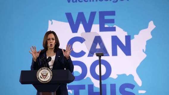 Kamala Harris visits South Carolina in US COVID-19 vaccine push