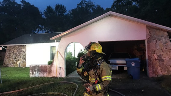 Fire victim pulled from Spring Hill home in critical condition, firefighters say
