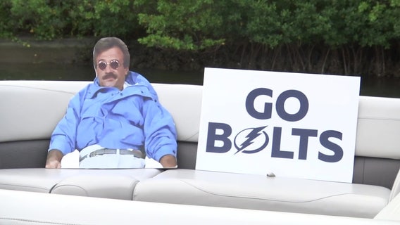 Weekend at Bernie's cutout develops cult following among Lightning fans