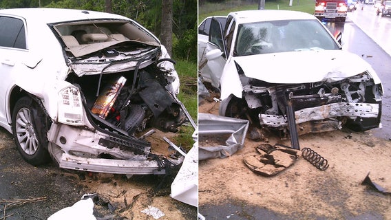 FHP: DUI suspect driving with suspended license crashes on I-275, seriously injuring child