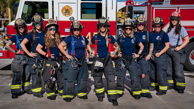 Clearwater's female firefighters hope to inspire next generation