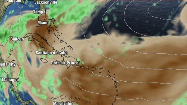 Sunsets and sneezes: Saharan dust blowing into Florida