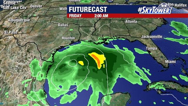 Gulf's first tropical system possible next week