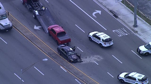 All lanes of Busch Blvd reopen after multi-vehicle crash; 2 hospitalized