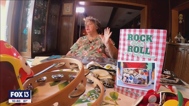 Retired caterer recalls cooking for music legends