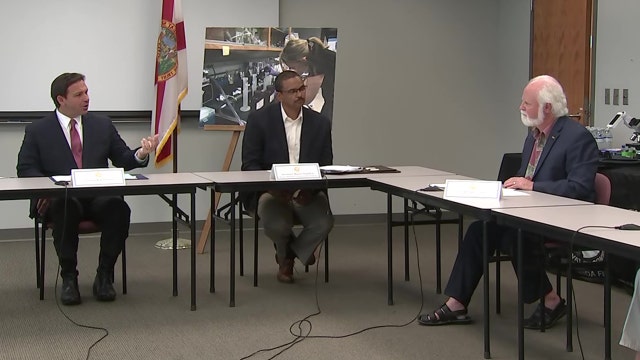Florida governor hosts roundtable discussion in St. Pete on red tide