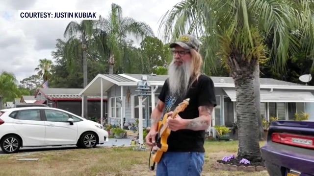 Pasco County man performs patriotic driveway concert for Memorial Day
