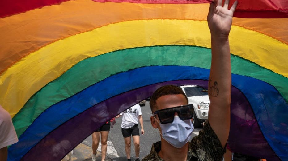 VENEZUELA-LGBTI-PROTEST