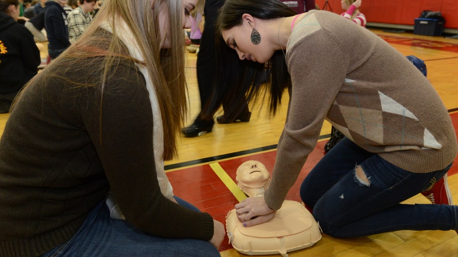 CPR training