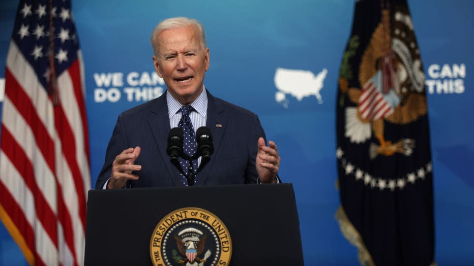 President Biden Delivers Remarks On COVID-19 Response And Vaccination Program