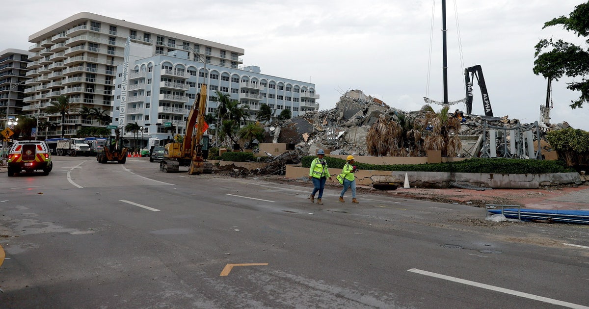 Engineer warns that major avenue next to collapsed South Florida condo ...
