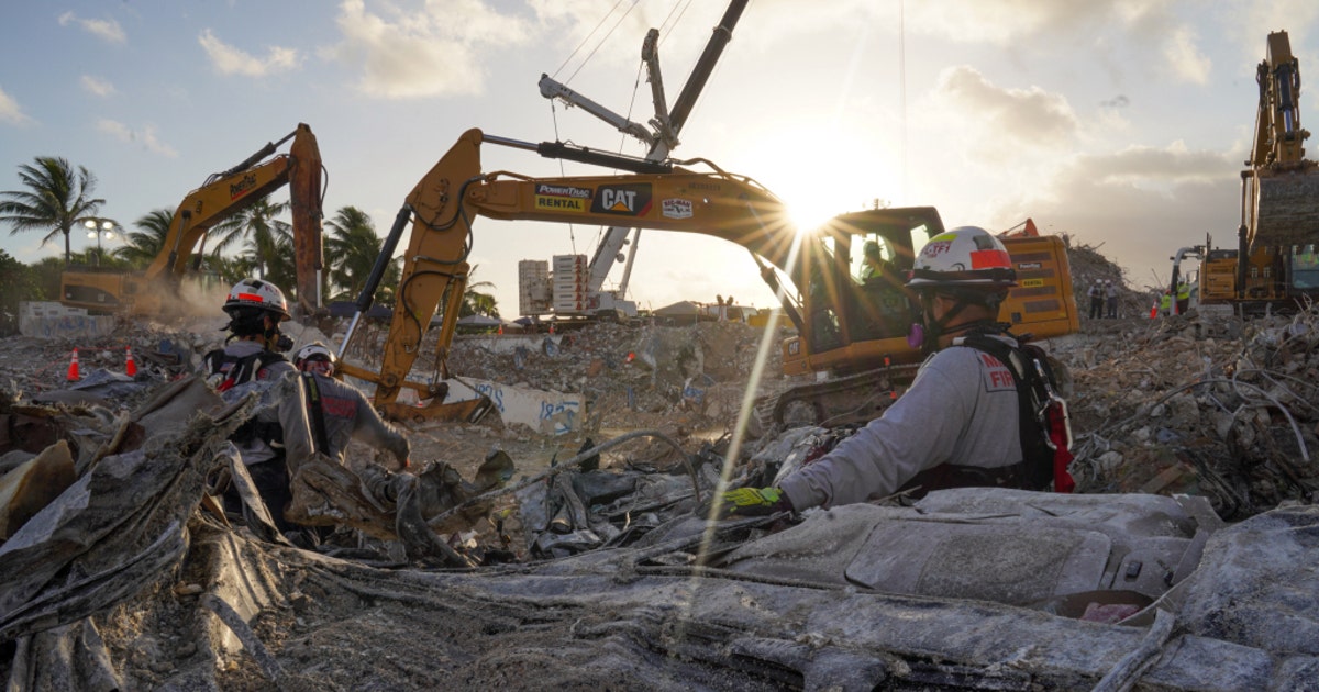 Recovery effort at collapsed Surfside condo could end soon | FOX 13 ...
