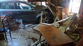 Driver avoids squirrel, crashes into historic Massachusetts home built by Abraham Lincoln’s ancestor