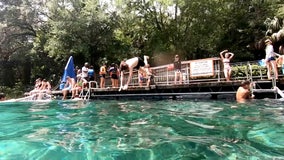 Rainbow Springs in Dunnellon stays a cool 72 degrees year-round