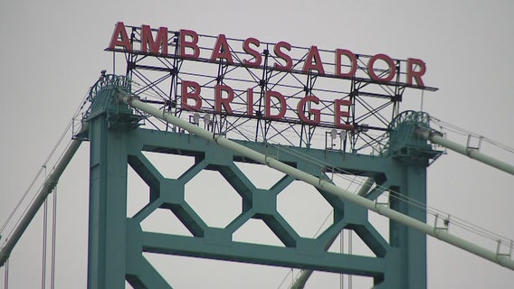 Ambassador Bridge reopens after possible explosives investigation; driver in custody