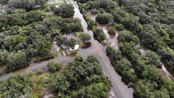 With minimal damage reported, flood-prone communities watch water levels as Elsa makes landfall