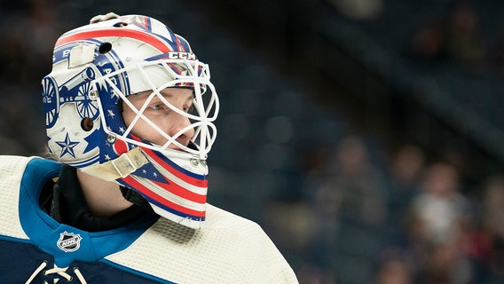 Columbus Blue Jackets goalie, 24, died from chest trauma in fireworks accident, autopsy shows
