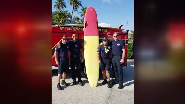 St. Pete Beach rescue swimmers save 9 lives Memorial Day