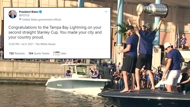 President offers congratulations as city details Lightning boat parade plans