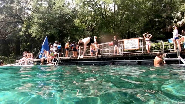 Rainbow Springs in Dunnellon stays a cool 72 degrees year-round