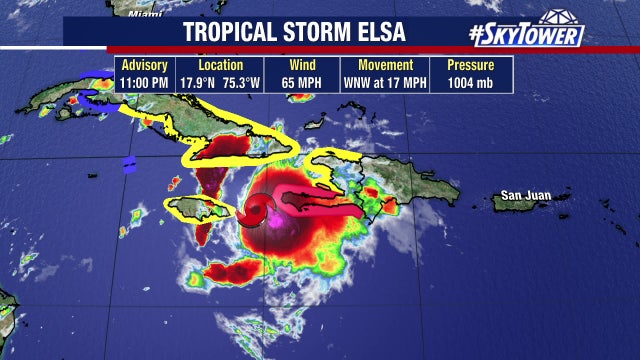 Tropical Storm Watch issued for Florida Keys; state still in storm's uncertain path