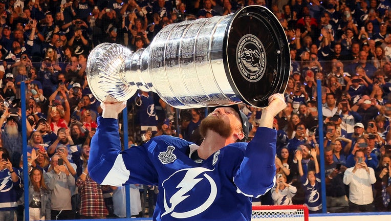 Here's a look at the Tampa Bay Lightning's Stanley Cup championship merch