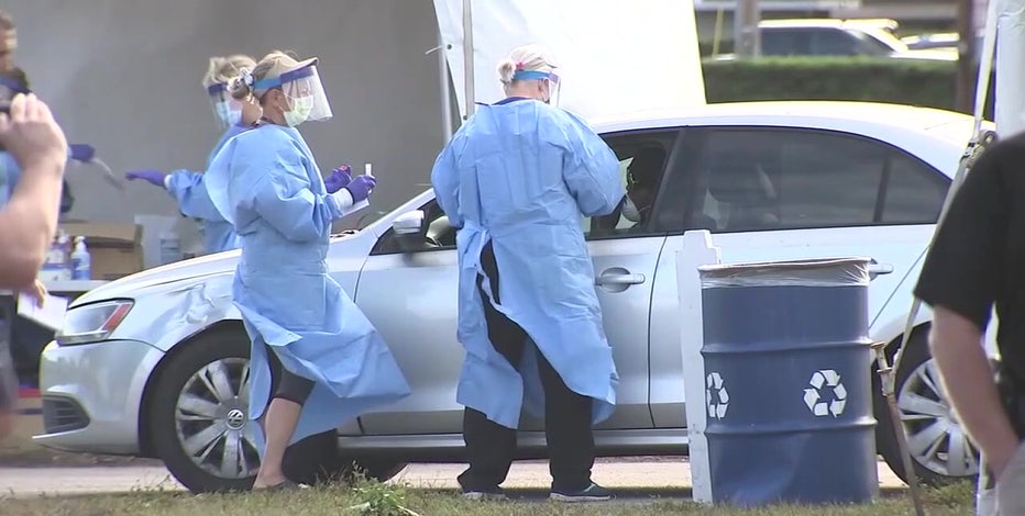 Florida's spike in COVID cases sets another pandemic record