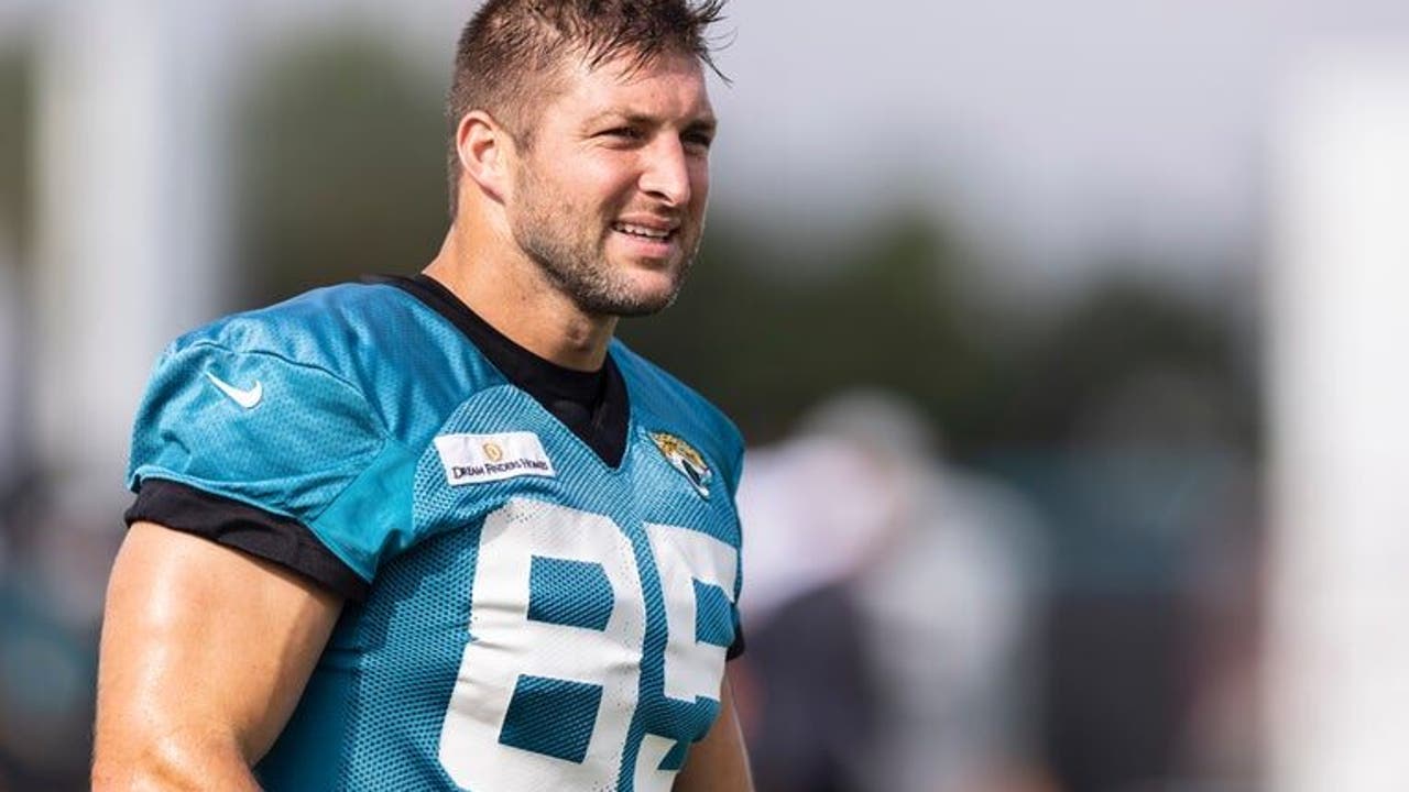 tim tebow jaguars t shirt