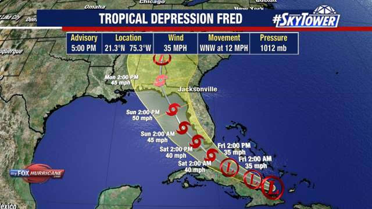 Disorganized TS Fred will likely be a 'rainmaker' for Bay Area this weekend - Vimarsana News