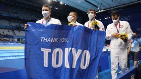 Tokyo Olympics: Americans wrap up swimming events with medals, milestones