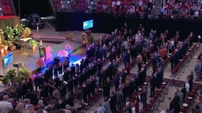 'Faith, family and football:' 2,500 gather to say goodbye to Coach Bobby Bowden