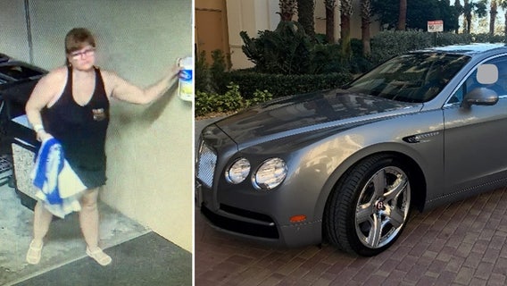 Woman stole Bentley from Clearwater Beach parking garage, police say