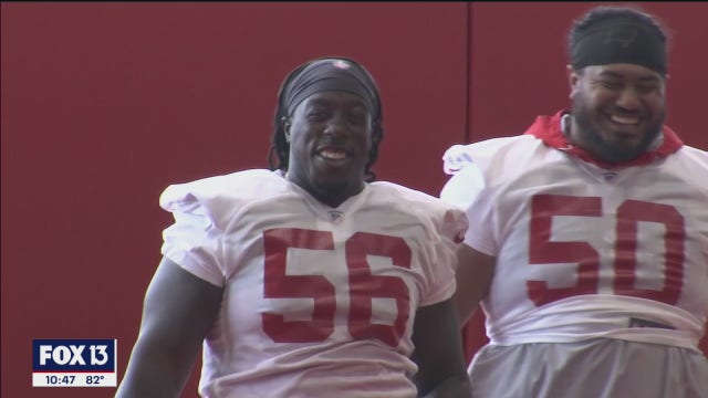 Buccaneers' 'Nacho' packs on more muscle to back up his trash talk