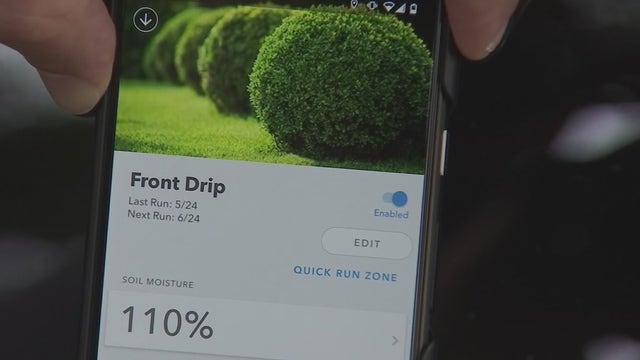 Smart sprinklers keep lawns green without wasting water