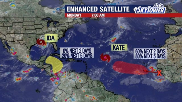 Tropics remain active after Ida brings strong winds, flooding to Louisiana